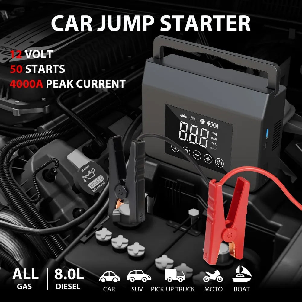 Gear Flux Portable Car Jump Starter