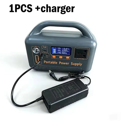 Gear Flux Portable Power Station with Solar Charging Support