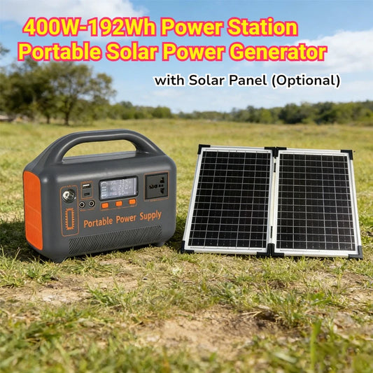Gear Flux Portable Power Station with Solar Charging Support